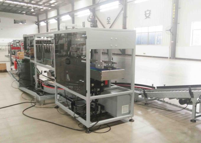 Ligne remplissante liquide machine à emballer de carton pour l'emballage de carton de la bouteille 250ML-2L ronde