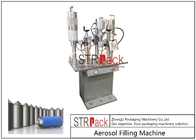 Machine de remplissage semi automatique d'aérosol pour le parfum de désodorisant de corps/boîte de cheveux/peinture/pulvérisation nasale