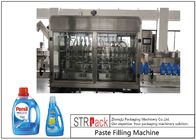 la machine de remplissage de détergent de liquide de blanchisserie de preuve de l'égouttement 0.5-5L 12 équipe 3000 B/H d'un gicleur