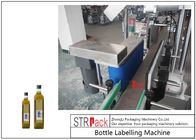 20-120 machine à étiquettes d'autocollant de bouteille de BPM pour la Vierge Olive Oil Square Bottle