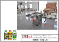 Ligne remplissante et de capsulage anti corrosif stable de liquide du pesticide 250ML-5L de machine