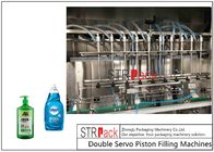 Machine de remplissage liquide de double piston servo pour les sauces liquides à produits, sauces salade, produits cosmétiques, savons liquides,