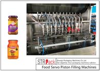 Le PLC de machine de remplissage de pompe de nourriture de sauce à pâte de cari commandent 8 becs 20 têtes