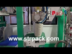 Machine à emballer d'ensachage de riz et automatisée pour les sacs en plastique et stratifiés jusqu'à 16 BPM de Polywoven
