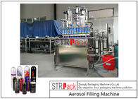 20 - machine de remplissage semi automatique d'aérosol du gaz 450ml pour les boîtes manuelles de peinture de jet