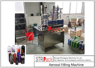 20 - machine de remplissage semi automatique d'aérosol du gaz 450ml pour les boîtes manuelles de peinture de jet