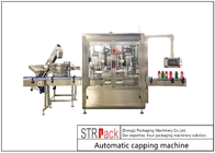 Machine de capsulage de bouteilles automatique avec diamètre de bouteille de 20 - 100 mm 50 - 60 bouteilles/vitesse de capsulage minimum