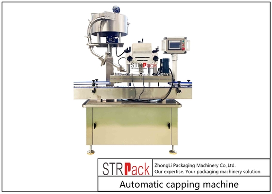 Machine de capsulage automatique d'acier inoxydable 1000*800*1500mm 220V/380V