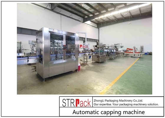Machine de capsulage automatique d'acier inoxydable 1000*800*1500mm 220V/380V