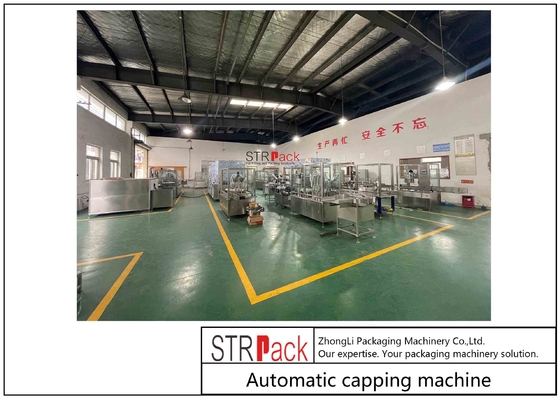 Machine de capsulage automatique d'acier inoxydable 1000*800*1500mm 220V/380V