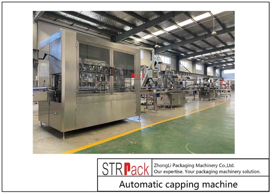 Machine de capsulage automatique d'acier inoxydable 1000*800*1500mm 220V/380V