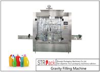 Machine de remplissage liquide automatique industrielle pour les industries alimentaires cosmétiques/