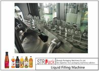 Machine de remplissage de bouteilles en verre synchronisée puissante pour le vinaigre/sauce de soja/piment