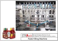Précision stable de machine de remplissage de pâte de contrôle de PLC haute pour de grande viscosité