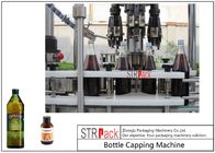 4 rotatoires machine en aluminium principale de capsule pour le sirop/Olive Oil Screw Thread Cap