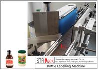 Machine à étiquettes auto-adhésive verticale de bouteille ronde avec le contrôle 120 BPM de PLC