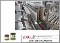 Machine de Tin Bottles Cold Glue Labeling avec le papier humide de colle pour la bouteille ronde d'huile végétale