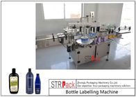 Rond/machine à étiquettes plate/de place bouteille, machine à étiquettes conduite servo de double côté