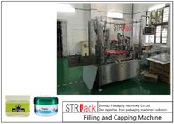 remplissage de pot de crème de la lotion 10g-100g et machine de capsulage pour l'industrie cosmétique
