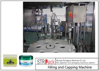 remplissage de pot de crème de la lotion 10g-100g et machine de capsulage pour l'industrie cosmétique