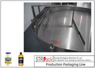 Machine à emballer industrielle de bouteille du rond 50ml-5L allaitant au biberon la plaque tournante