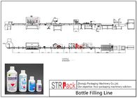 Ligne de remplissage de bouteilles d'Agrochemica/ligne liquide à grande vitesse de machine de remplissage de pesticide