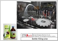 Ligne de remplissage de bouteilles de liquide de médecine vétérinaire/ligne liquide de machine remplissage de bouteille