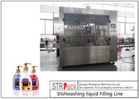 Ligne opération stable automatique de remplissage de bouteilles de savon liquide de machine de remplissage de shampooing