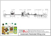 Ligne complètement automatique ligne tension de remplissage de bouteilles de remplissage d'aérosol de pesticide de 220V 50HZ