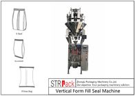 Mesure verticale de haute précision de Chips Granule Packing Machine For de pomme de terre avec le peseur tête multi de combinaison