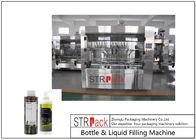 Bouteille automatique et machine de remplissage liquide pour les produits liquides avec 8, 10, 12, 14 ou 20 becs remplissants.