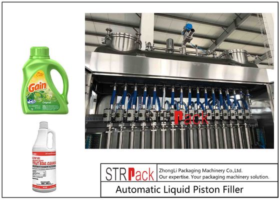 16 Tête machine automatique de remplissage de liquide