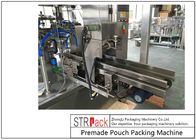 Liquide de machine à emballer de doypack et machine de conditionnement sac-donnés automatiques de pâte 380V pression atmosphérique de 3 phases