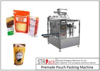 Machine à emballer rotatoire de sauce tomate de machine à emballer de poche automatique de Doypack avec le contrôle de PLC pour l'emballage alimentaire liquide