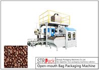 machine à ensacher ouverte de bouche de PE de grains de café 5kg 0.7Mpa 380V 50Hz