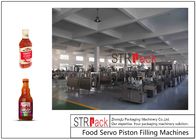 Le PLC automatique de Chili Sauce Piston Filling Machine a commandé 12 becs 250ML