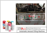 machine de remplissage d'aérosol de peinture de jet de 5m3/Min 560ml 3600cans/H